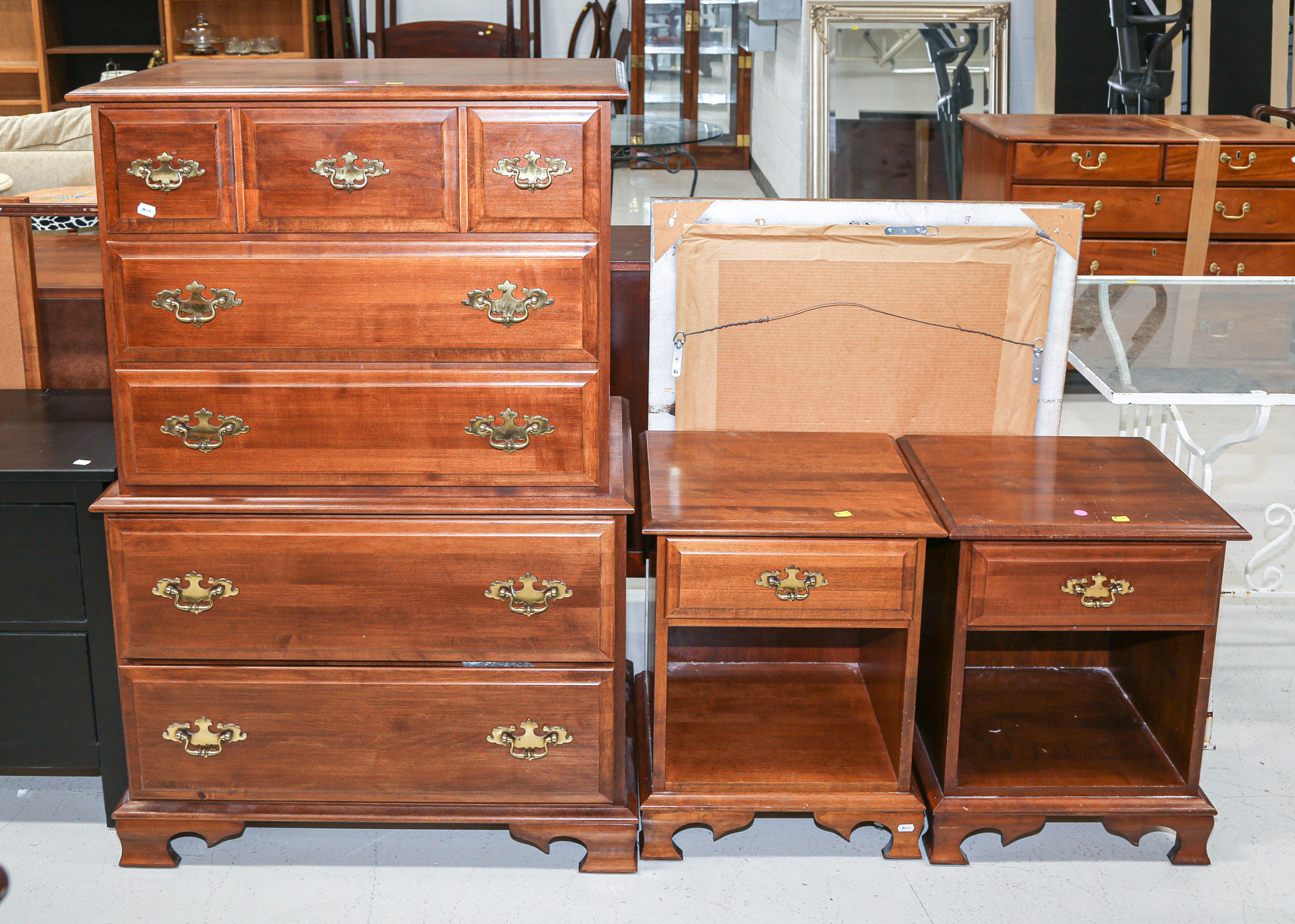 THREE PIECES OF MOOSEHEAD FURNITURE