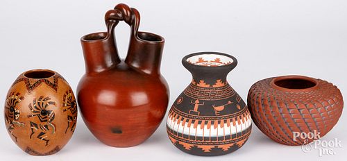 THREE PIECES OF NAVAJO INDIAN