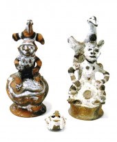 Three pieces of New Guinea pot