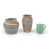 Three Pieces of Niloak Swirl A