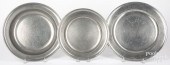 THREE PIECES OF PEWTERThree pi