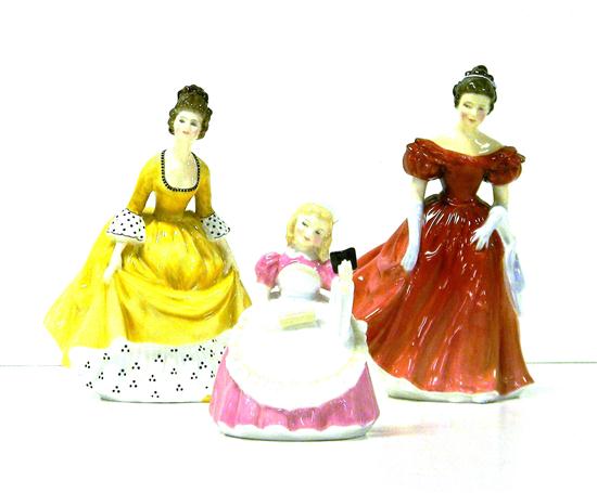 Three pieces of Royal Doulton