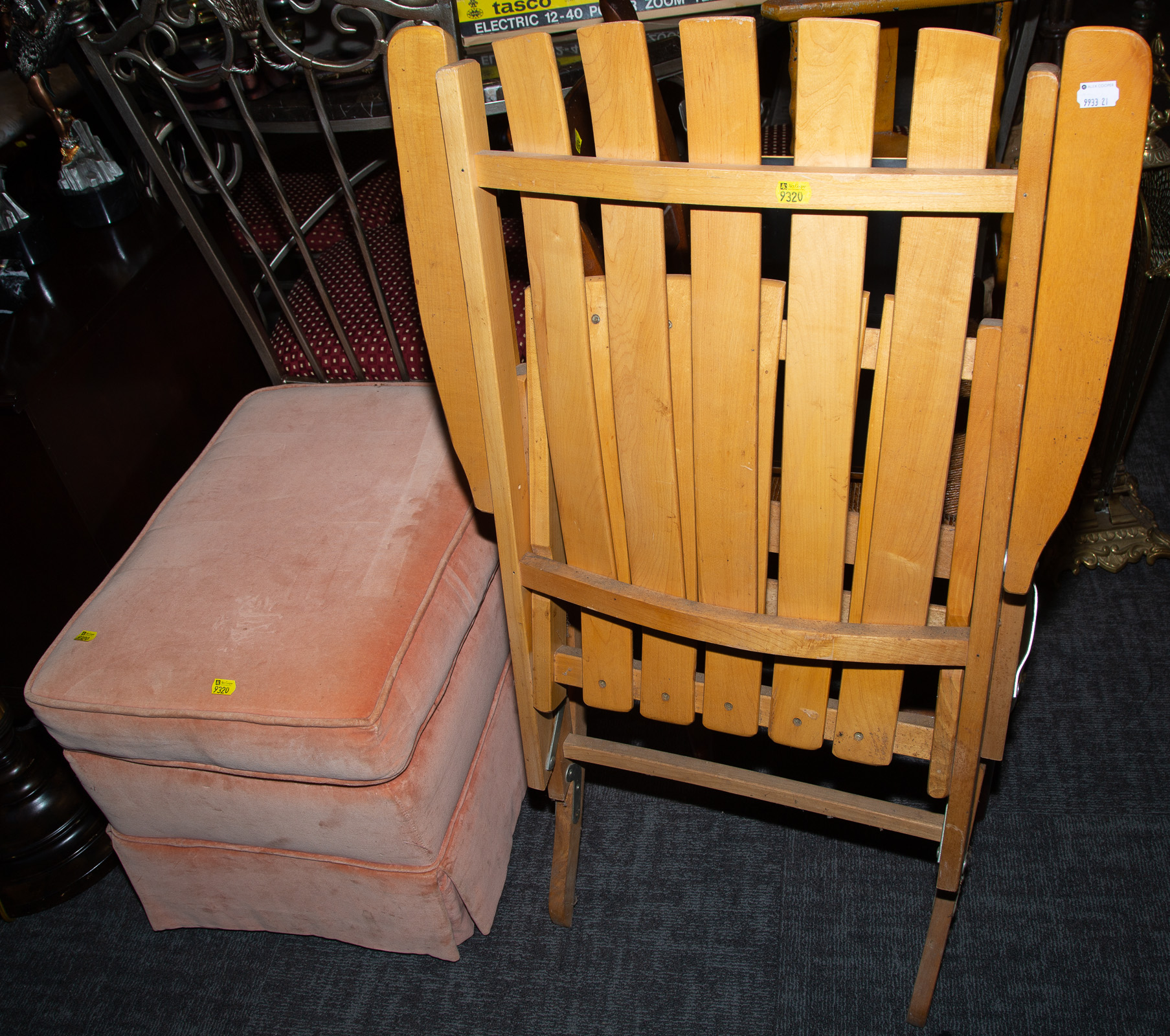 THREE PIECES OF SEATING FURNITURE