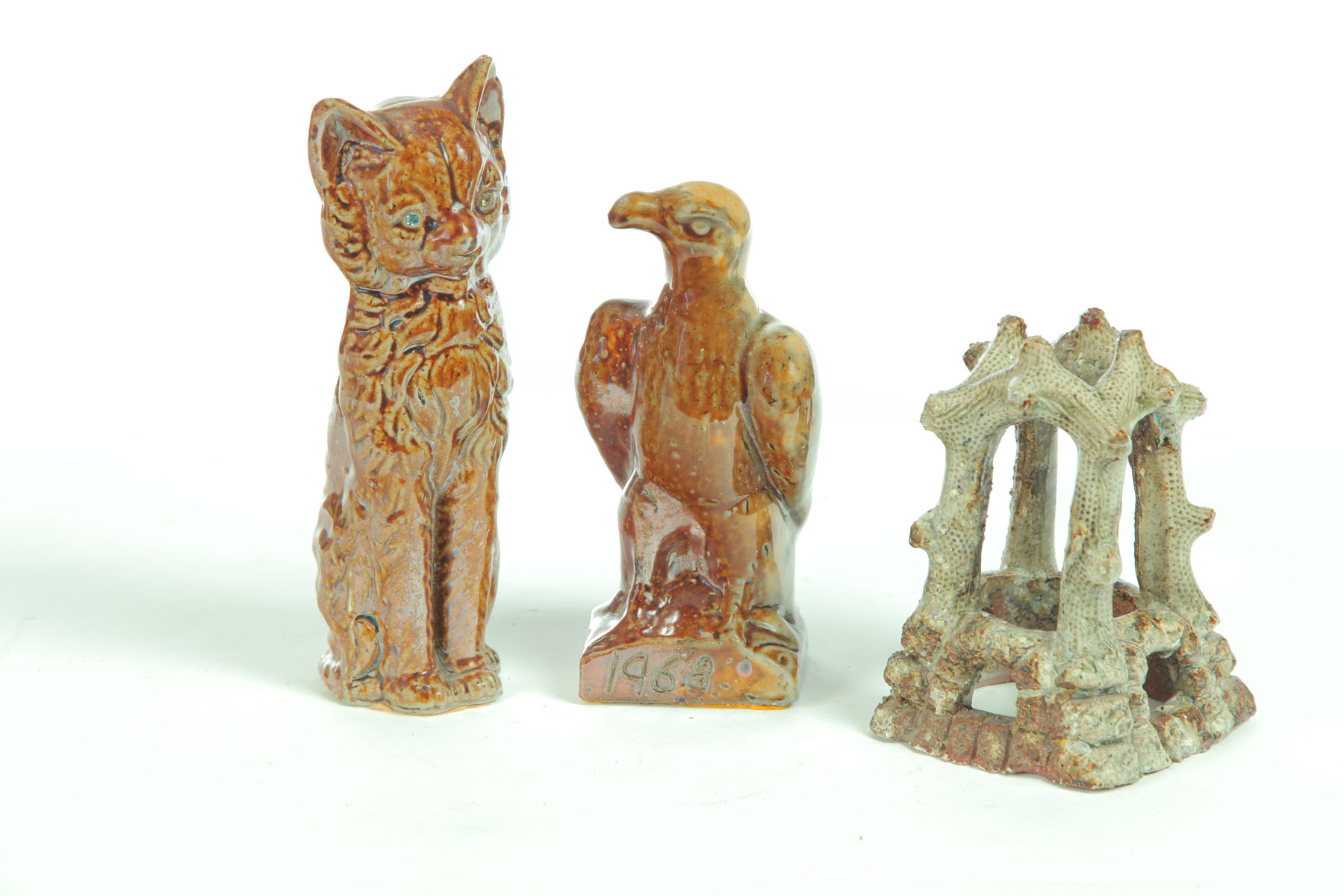 THREE PIECES OF SEWERTILE. 