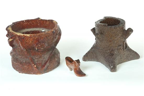 THREE PIECES OF SEWERTILE.  Ohio 