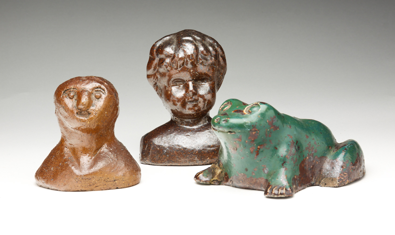 THREE PIECES OF SEWERTILE. Probably