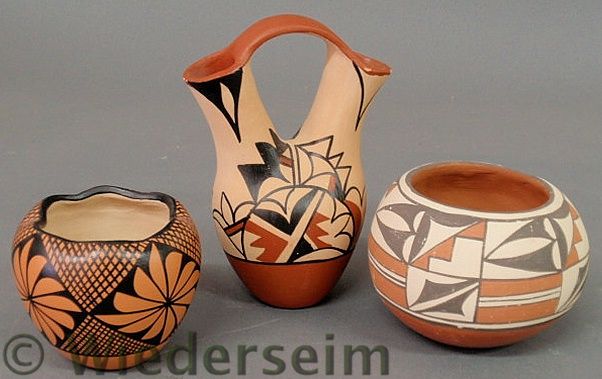 Three pieces of Southwest Indian