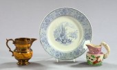 Three Pieces of Staffordshire