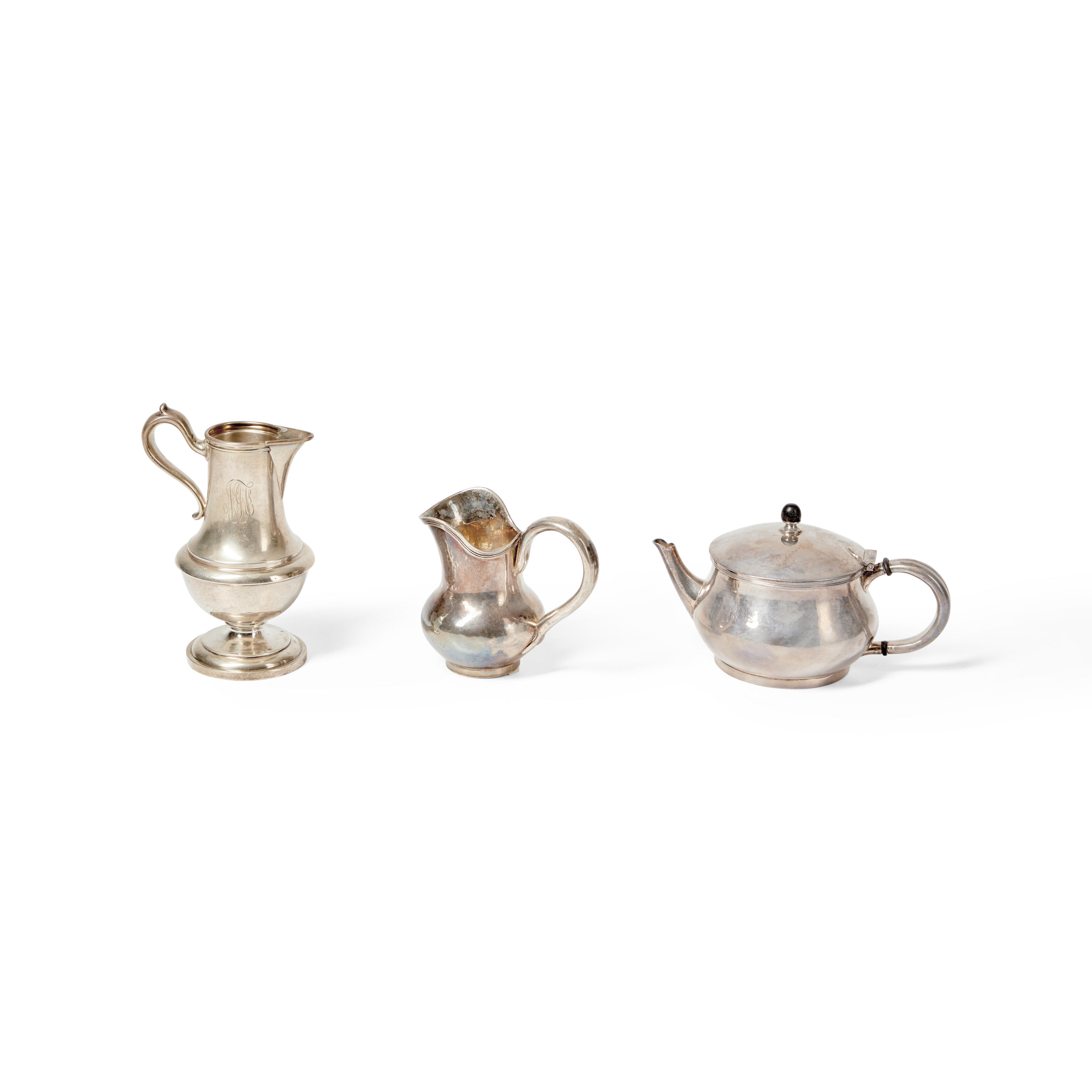 THREE PIECES OF STERLING SILVER