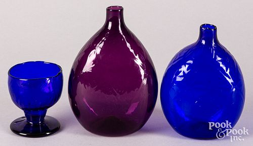 THREE PIECES OF STIEGEL TYPE