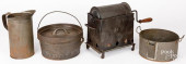 THREE PIECES OF TINWARE<br>Thr