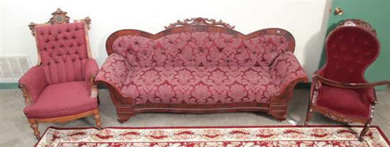THREE PIECES OF VICTORIAN