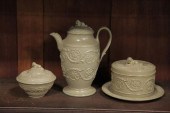 THREE PIECES OF WEDGWOOD DRABW