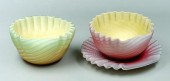 Three pieces Pompeian swirl, s
