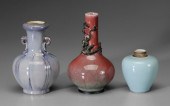 Three Pieces Porcelain Chinese