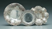Three pieces sterling silver,