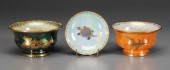 Three pieces Wedgwood lustre: