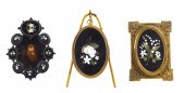 THREE PIETRA DURA PIECES, LATE