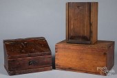 THREE PINE BOXESThree pine box