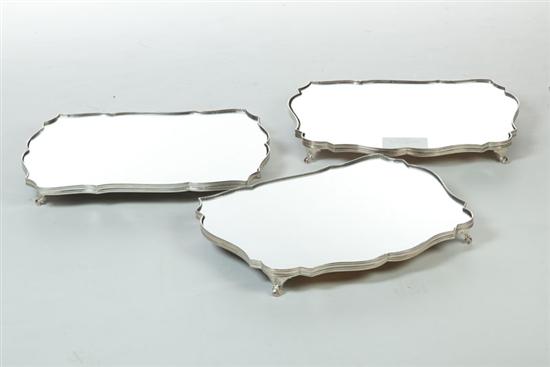 THREE PLATEAU MIRRORS.  American 