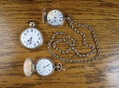 THREE POCKET WATCHESTHREE POCK