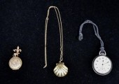 THREE POCKET WATCHESThree pock