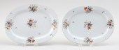 THREE PORCELAIN PIECESTHREE PO