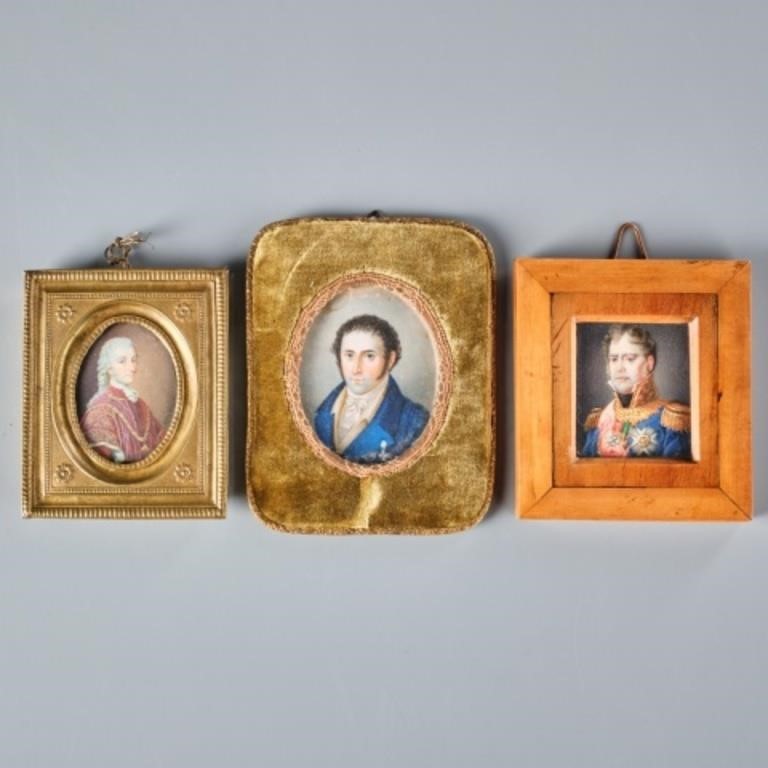 THREE PORTRAIT