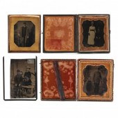 THREE POST CIVIL WAR TINTYPES