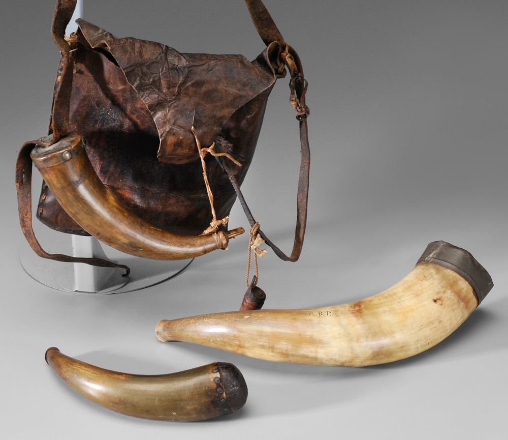 Three Powder Horns, Possibl