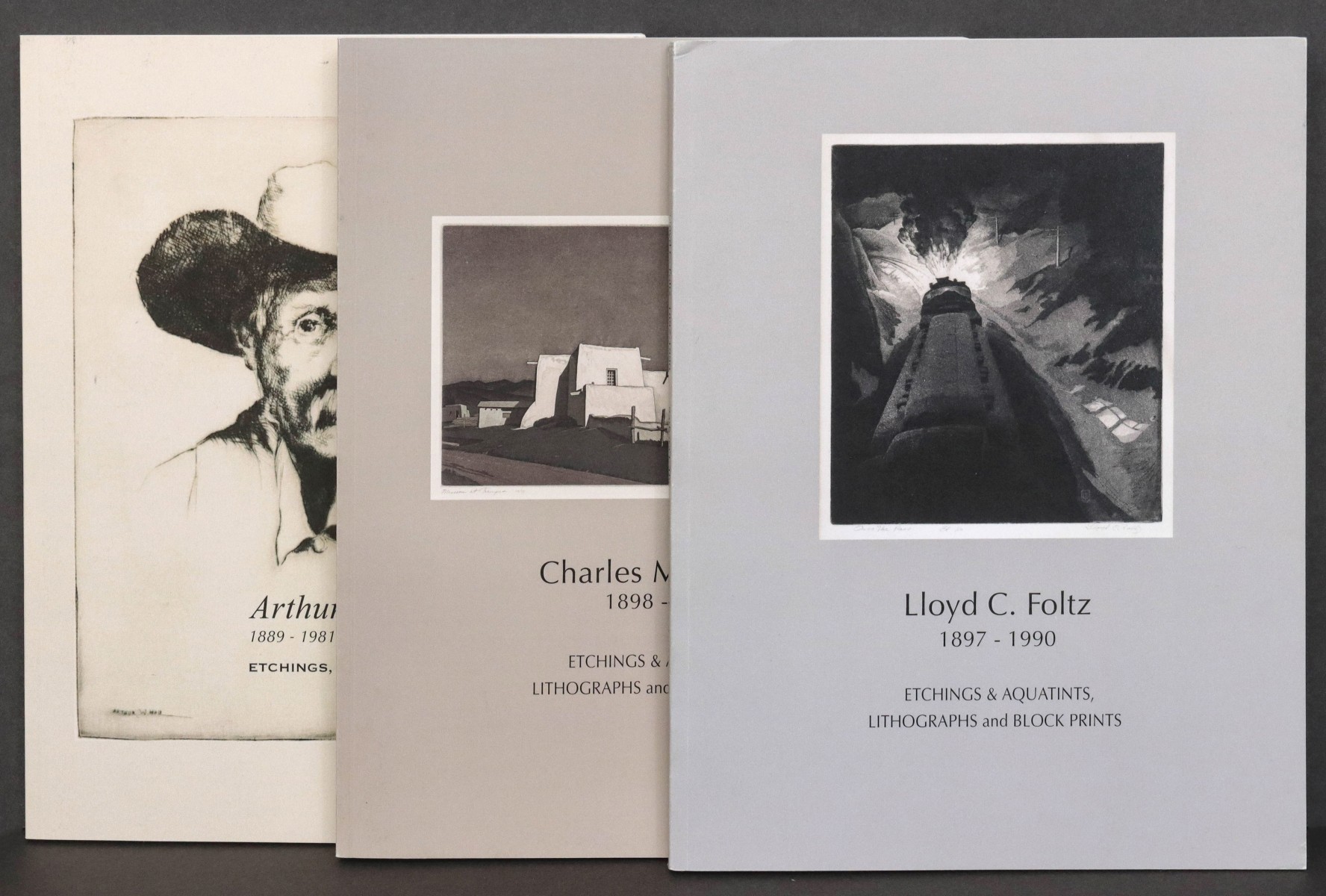 THREE PRAIRIE PRINT MAKER ARTIST
