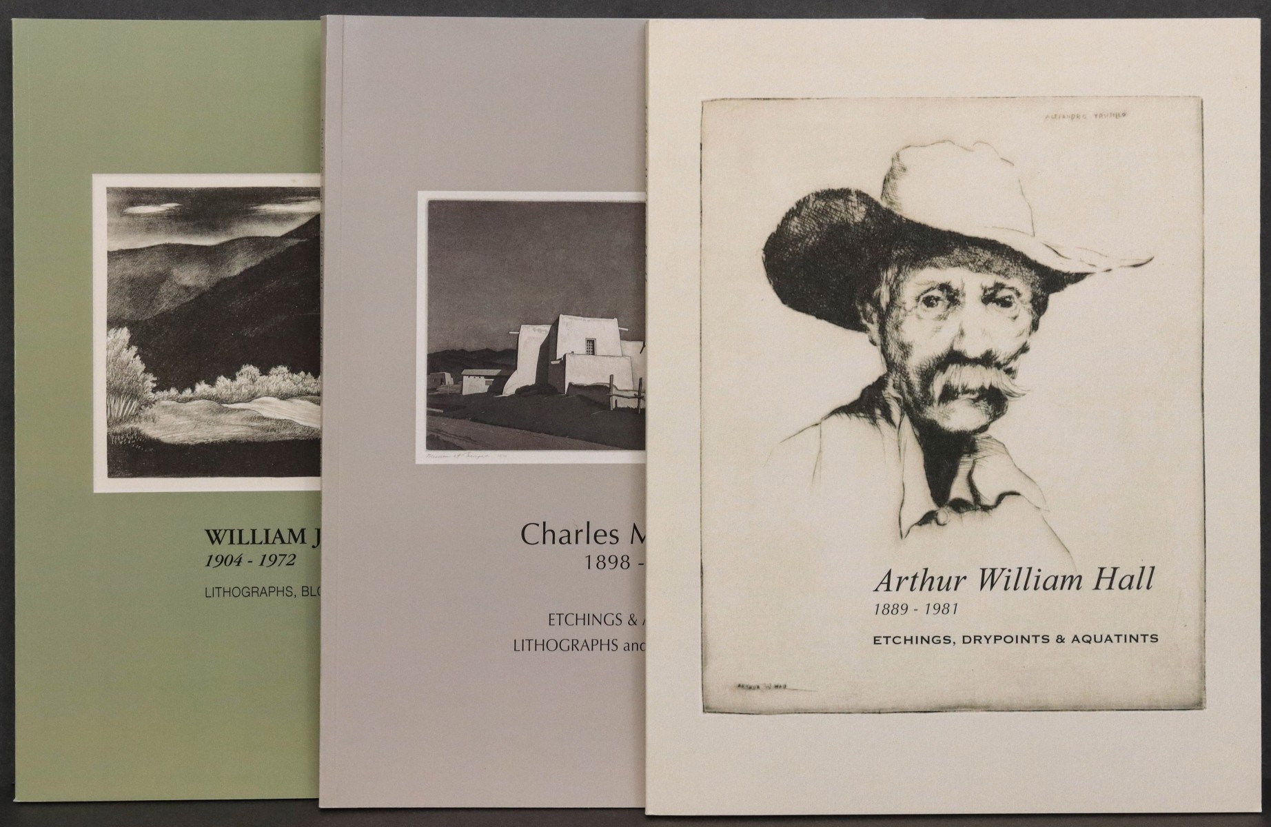 THREE PRAIRIE PRINT MAKER ARTIST