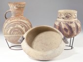 Three Pre-Columbian Ceramic Ve