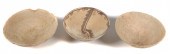 THREE PRE COLUMBIAN CHANCAY CE