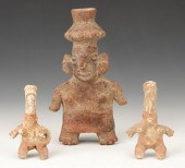 THREE PRE-COLUMBIAN JALISCO PO