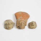 Three Pre-Columbian Terracotta