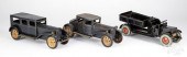 THREE PRESSED STEEL VEHICLESTh