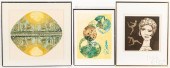 THREE PRINTED WORKSThree print