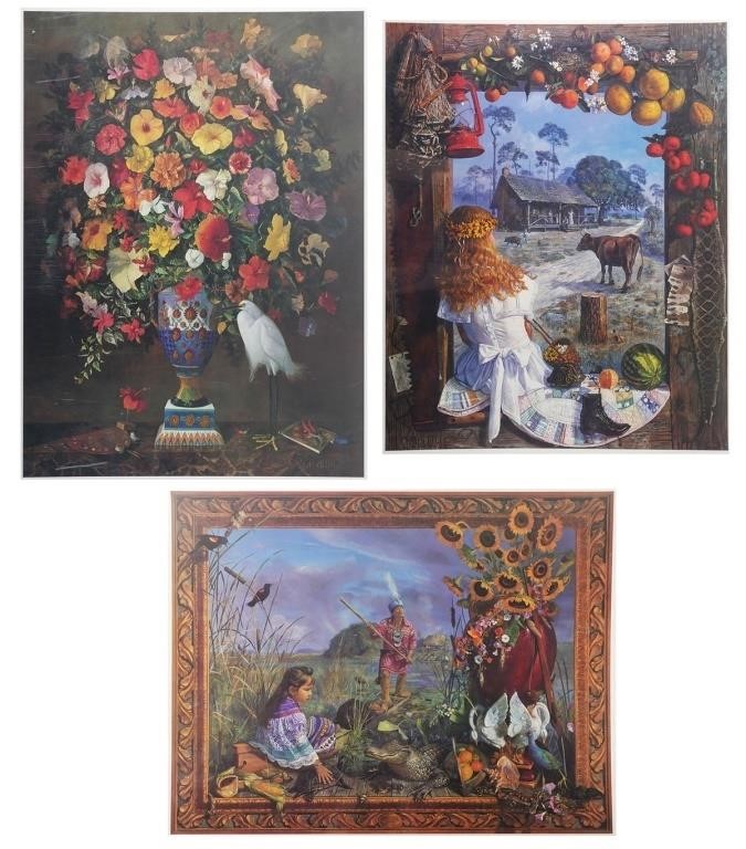 THREE PRINTS BY CHRISTOPHER