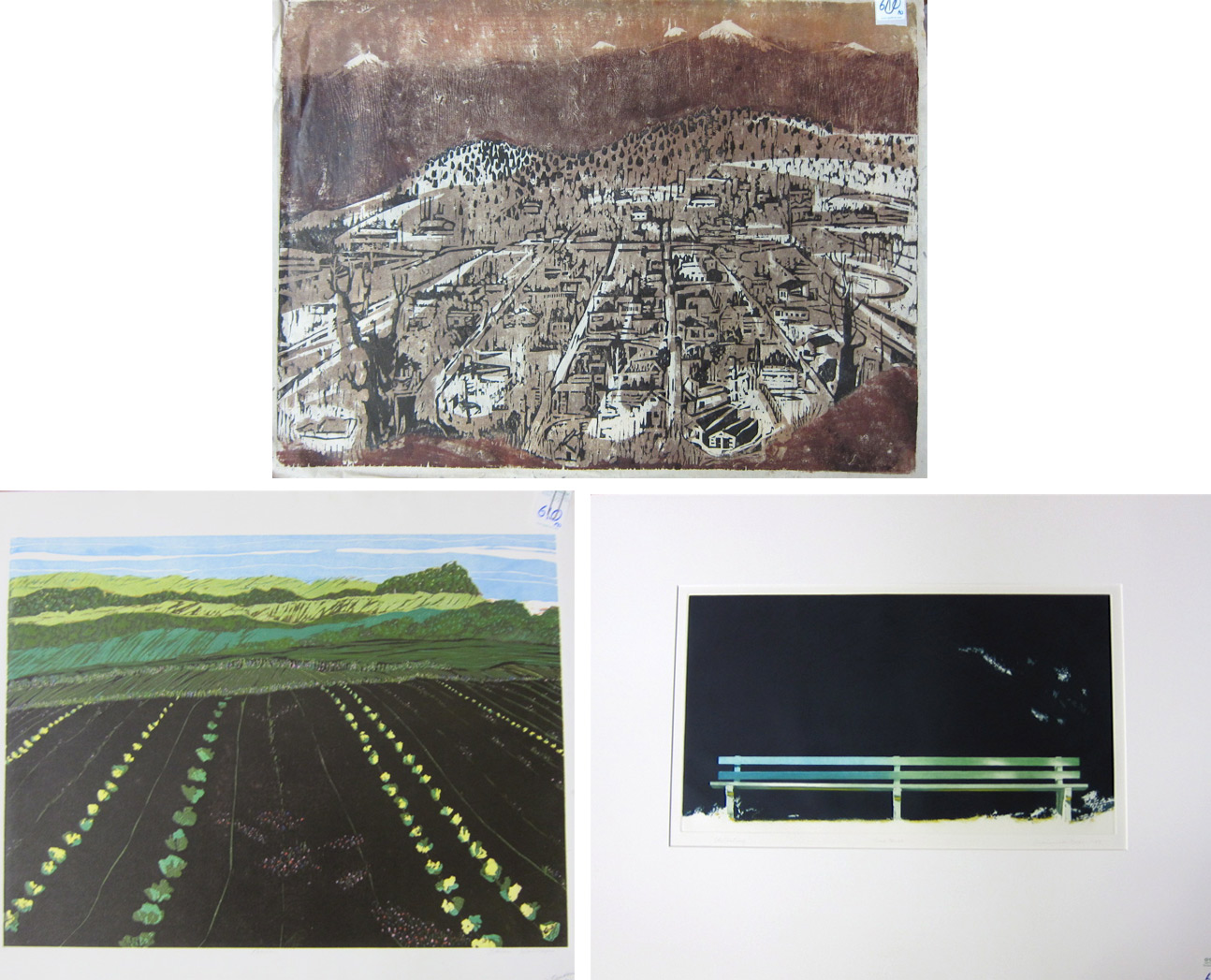 THREE PRINTS: Eunice Jensen Parsons