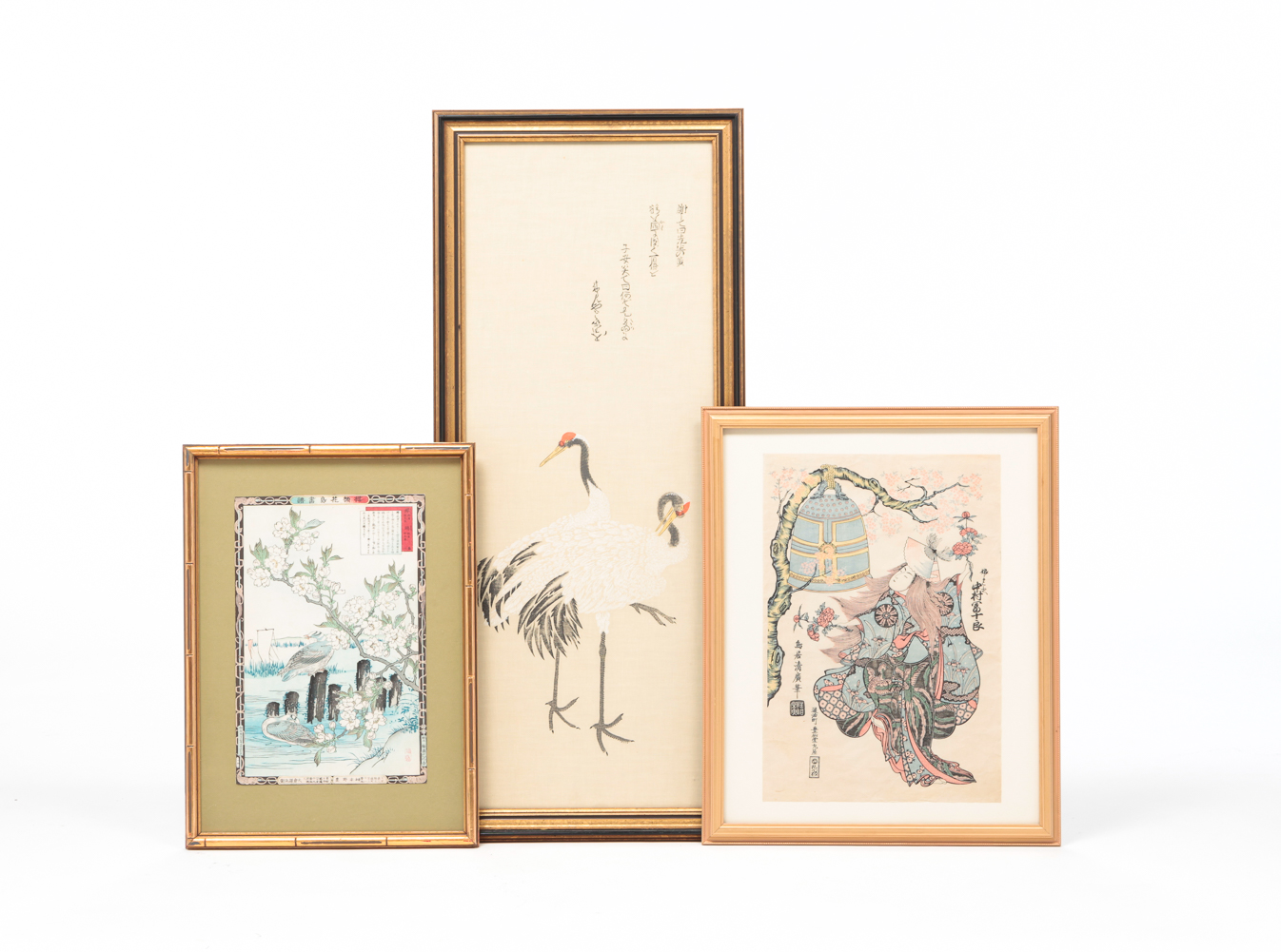 THREE PRINTS INCLUDING JAPANESE