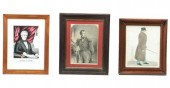 THREE PRINTS.  Nineteenth cent