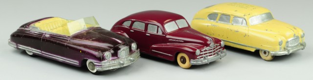 THREE PROMOTIONAL AUTOS Die-cast