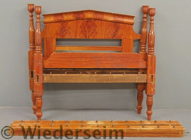 Three-quarter rope bed c.1830
