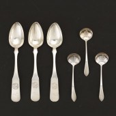 THREE RARE BALTIMORE STERLING