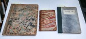 THREE RARE BOOKS Comprising: E
