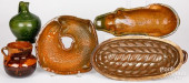 THREE REDWARE MOLDS, ETC.<br>T
