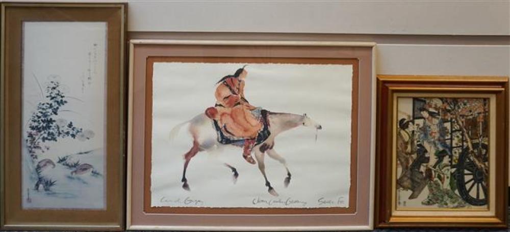 THREE REPRODUCTION ASIAN AND