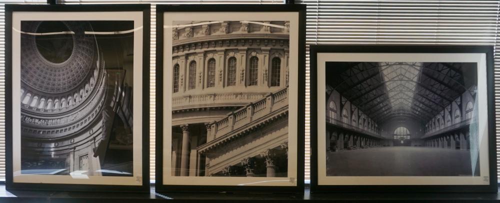 THREE REPRODUCTION PHOTOGRAPHS OF