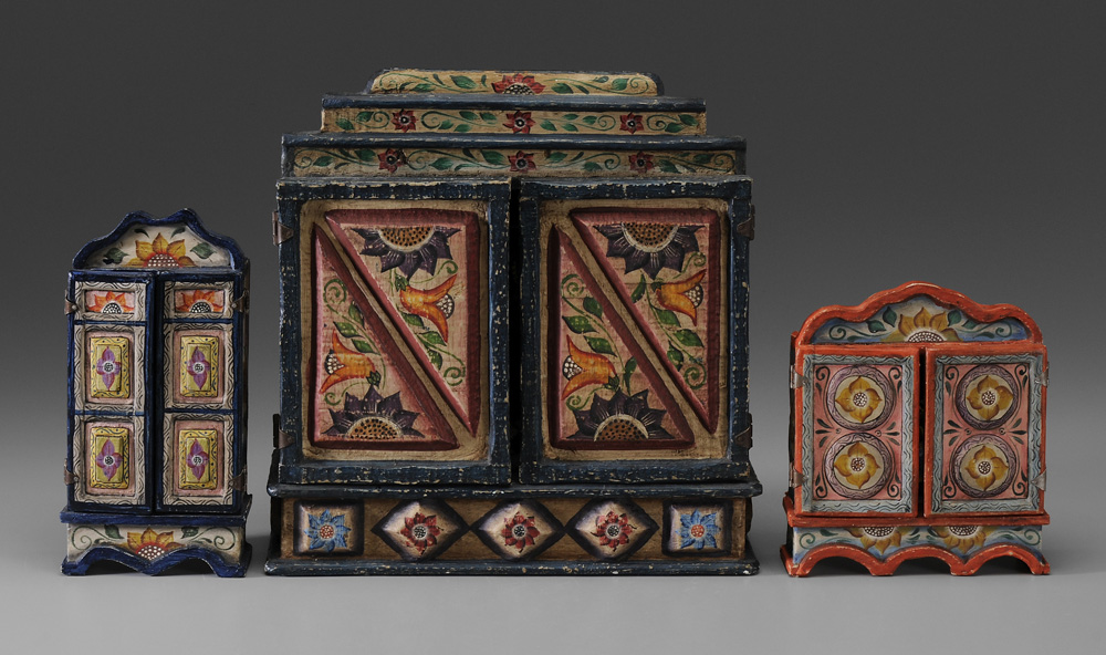Three Retablos By Nicario Jiménez